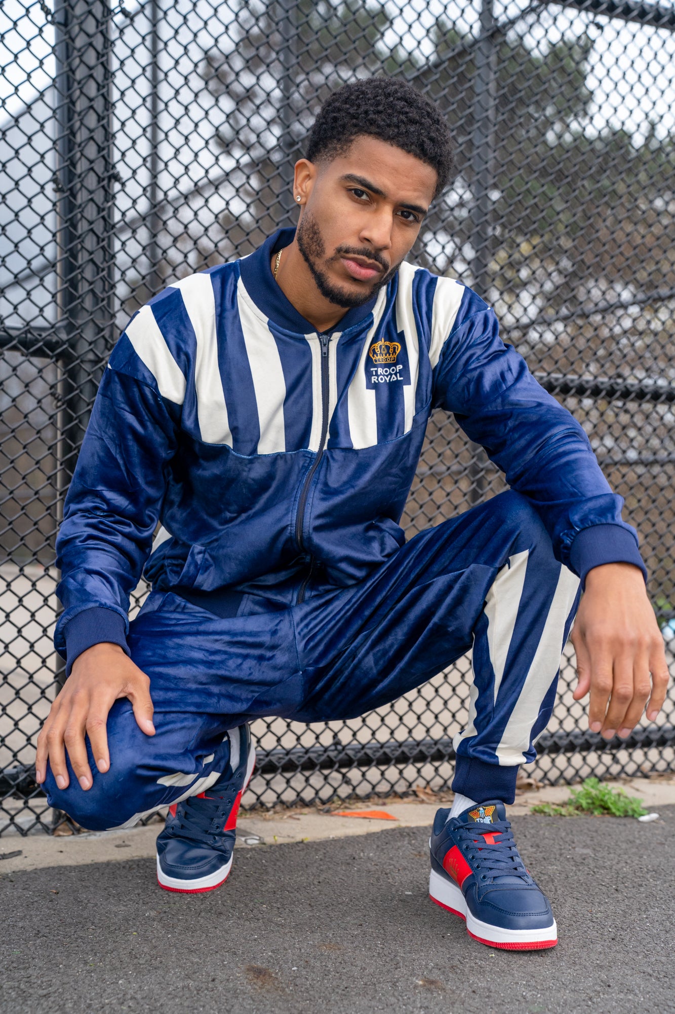 Troop Royal Troop Velour Tracksuit TROOP Crown Royal Velour Jacket
