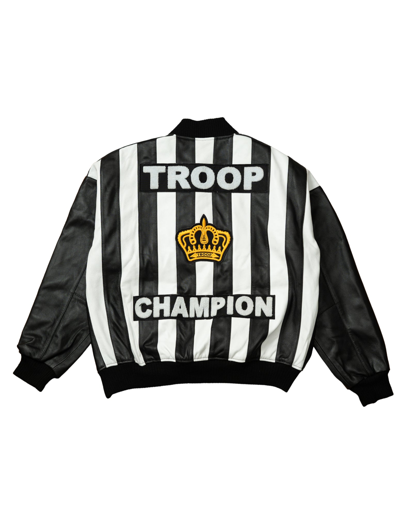 TROOP Nylon Track Top White/Red - World of Troop