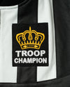 Troop Champion Leather Jacket Black/White