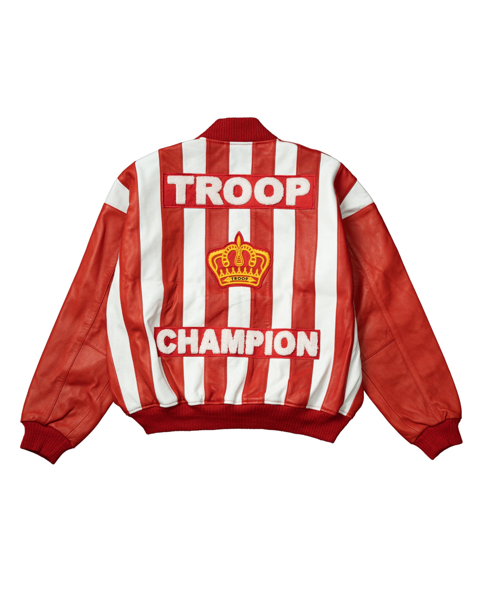80's ヴィンテージ TROOP レザージャケット スタジャン フライトJK