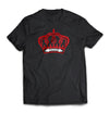 TROOP Crown Flock T-Shirt Black/Red